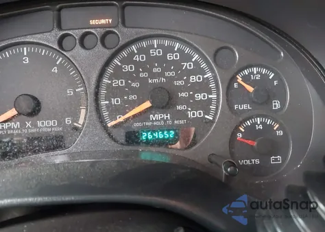 2001 Chevrolet Blazer Ls из США, поврежденный, VIN 1GNCT18W11K246877